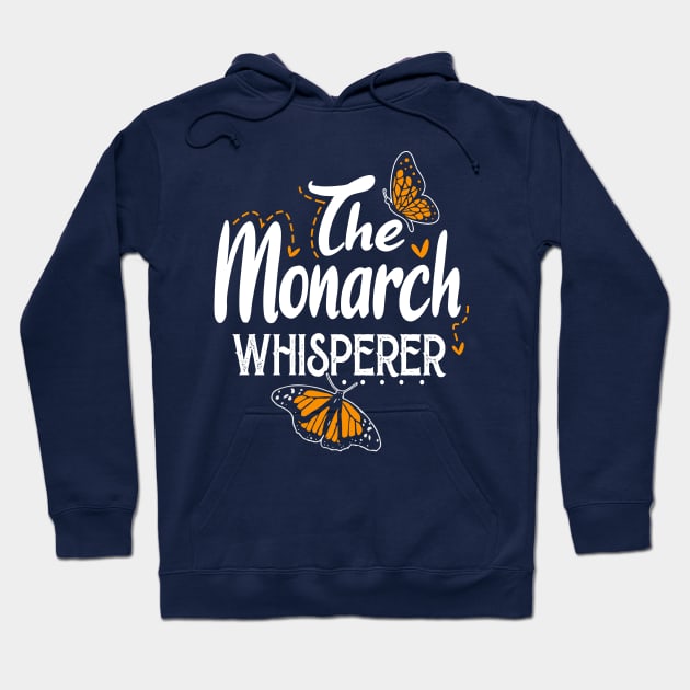 The Monarch Whisperer Hoodie by jonetressie